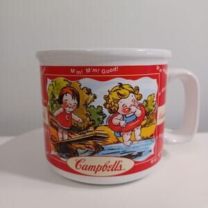 Vintage 2000 CAMPBELL'S KIDS Soup Mug Cup Bowl 1998 Retro